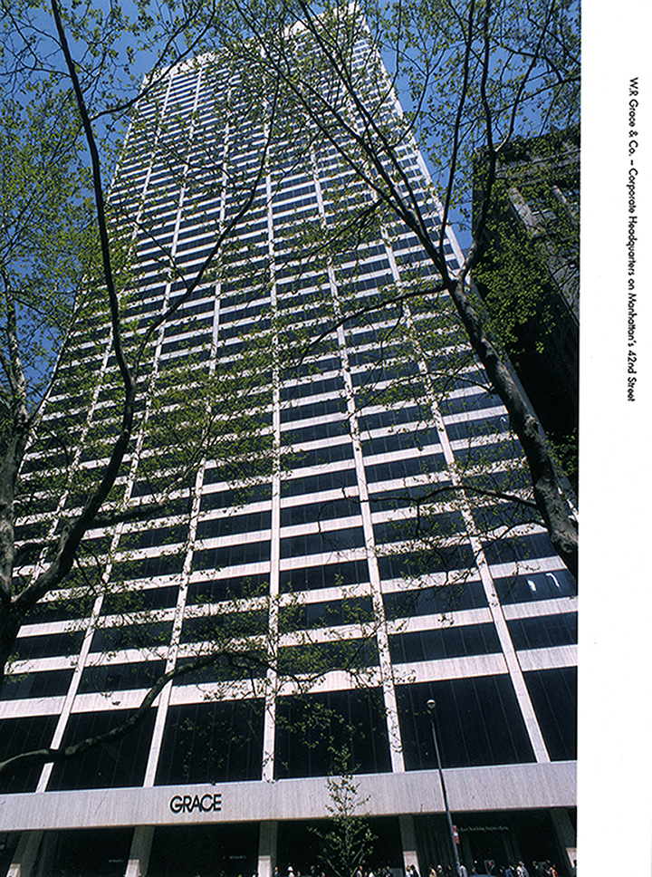 Grace company skyscraper 